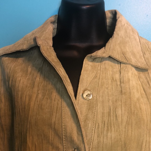 Cold creek suede jacket size M Ladies - Picture 2 of 9